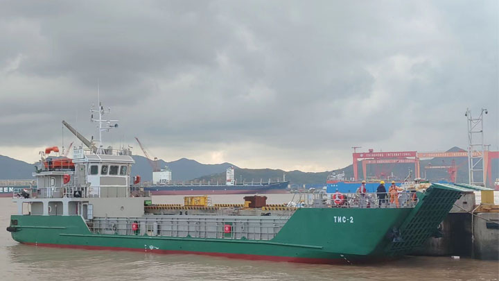 Поставка для Dalian HengSheng Marine CO.,Limited